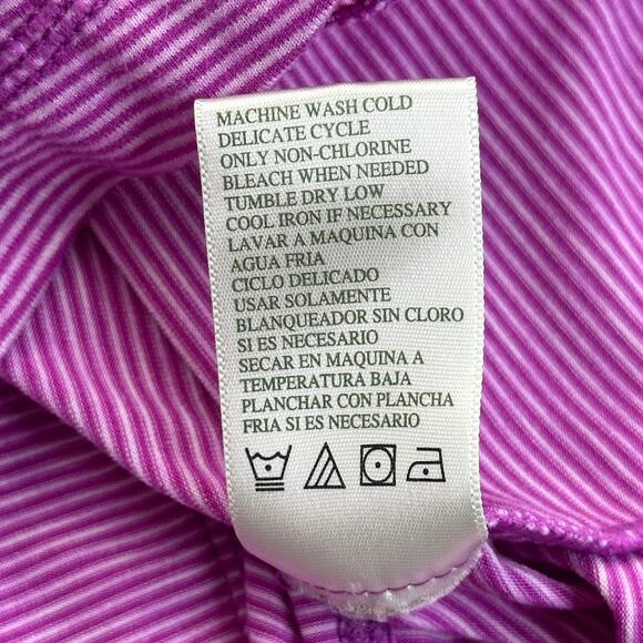 Tangerine Purple Orchid Long Sleeve 1/4 Zip Sweater Athletic Womens Size Small S - Picture 12 of 14